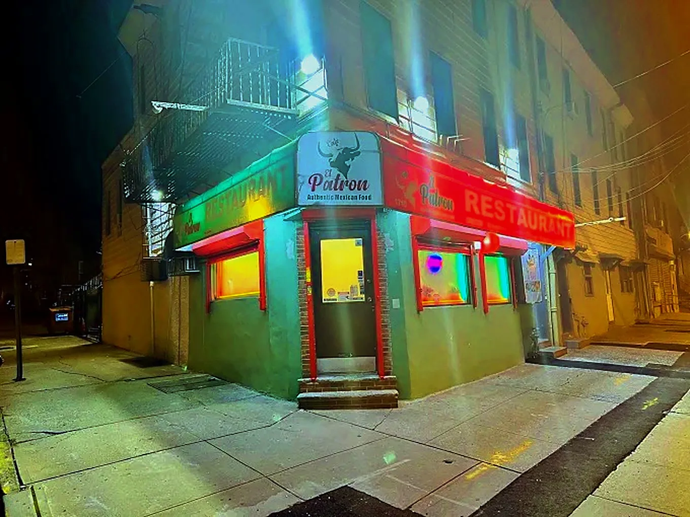 Fachada de El Patrón en Jersey City